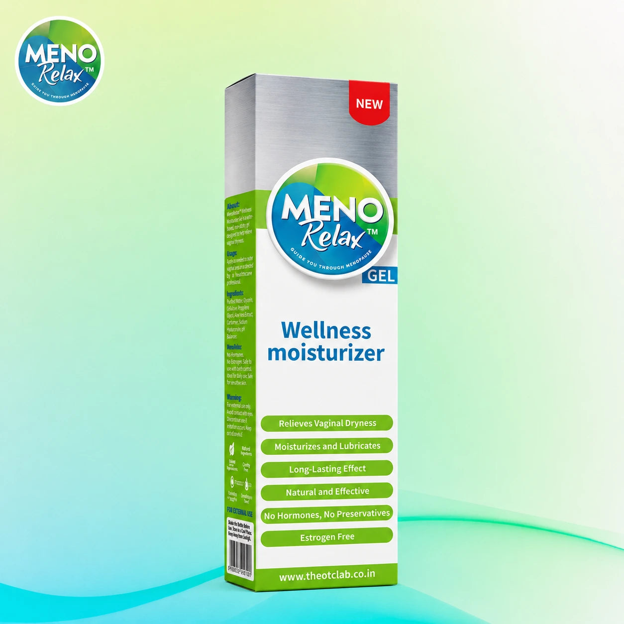 MENO Relax Gel Wellness Moisturizer