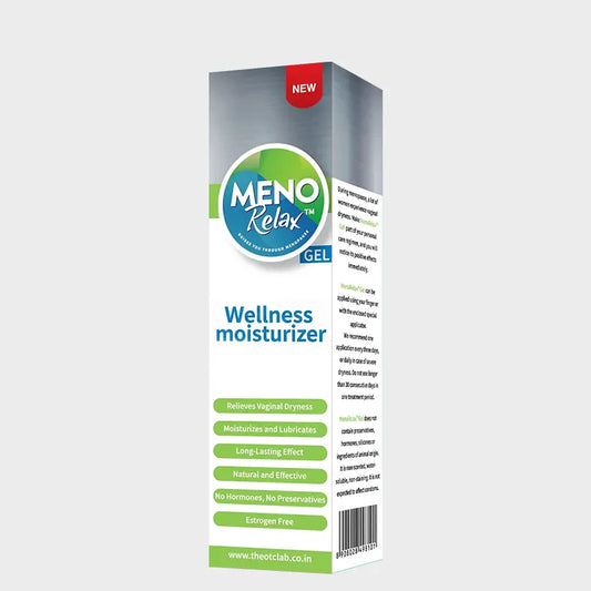 MenoRelax Wellness Moisturizer Gel for Dryness Relief | Estrogen & Hormone Free | Menopause care for women
